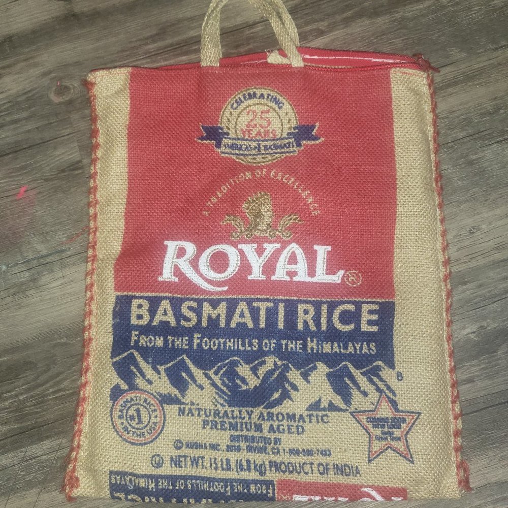 Vintage potato sac bag